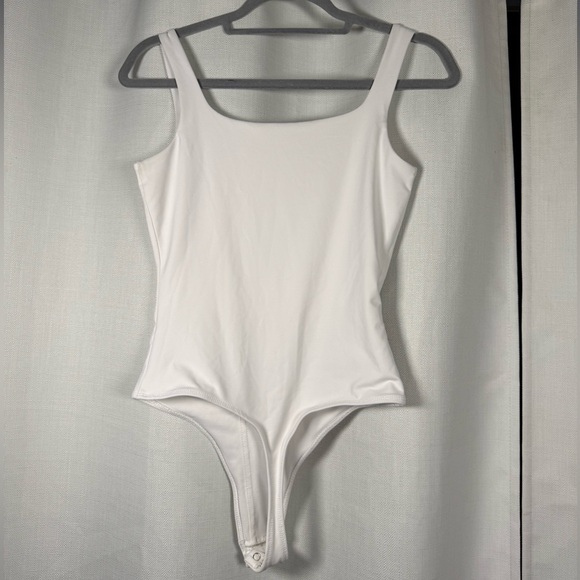 SO White Corset Sleeveless Bodysuit Small - Picture 2 of 6